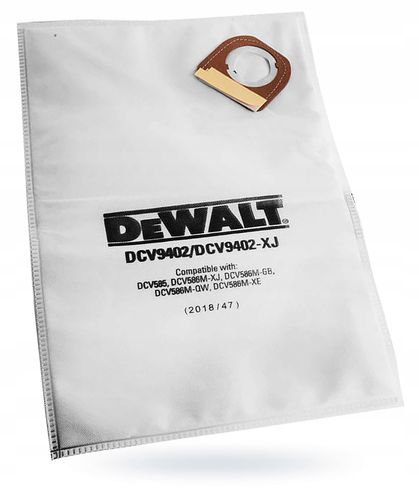 DEWALT WORKI DO ODKURZACZA DCV586 MATERIAŁOWE 5szt. na Arena.pl