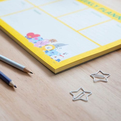 BT21 - Planner tygodniowy 54 strony A4 na Arena.pl