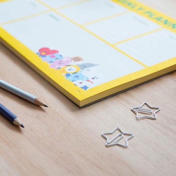 BT21 - Planner tygodniowy 54 strony A4 zdjęcie 3