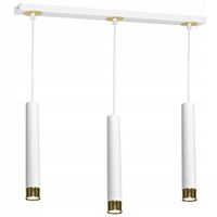 LAMPA WISZĄCA MILAGRO DANI MLP6236 BIAŁY / ZŁOTY