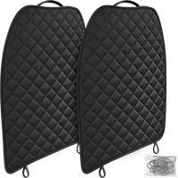 2x OSŁONA NA TYŁ FOTELA PIKOWANA OCHRANIACZ TYŁU OSŁONA MATA OCHRONNA