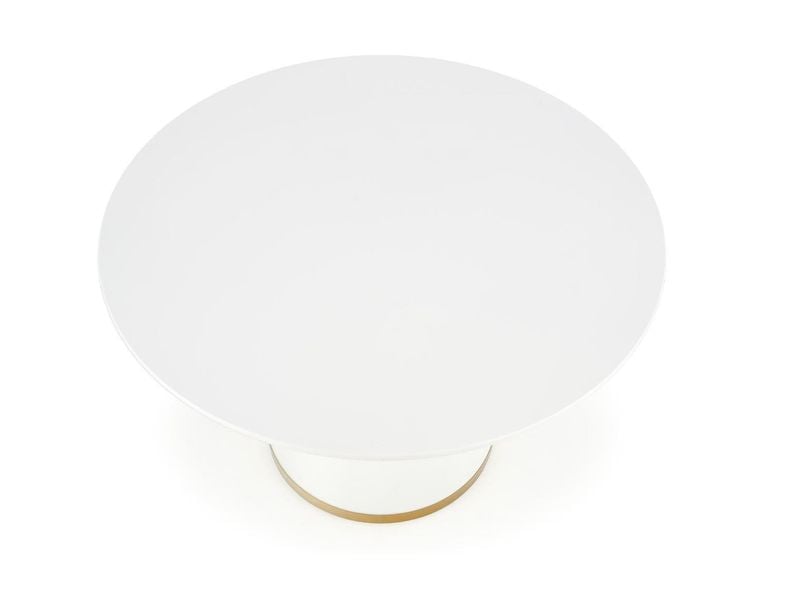 Stół Marlen biały / złoty zdjęcie 3