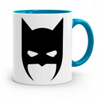 Kubek Błękitny Prezent Dzień Dziecka Syna Batman Z Nadrukiem Ze Zdjęciem