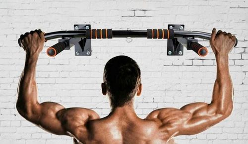 DRĄZEK DO PODCIĄGANIA MOCOWANY DO ŚCIANY WZMOCNIONY ŚCIENNY DO 250KG MOCNY na Arena.pl