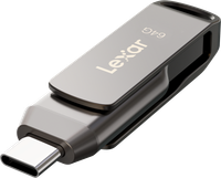 Lexar Pendrive 256 GB JumpDrive D400, USB 3.1 Type-C 130 MB/s