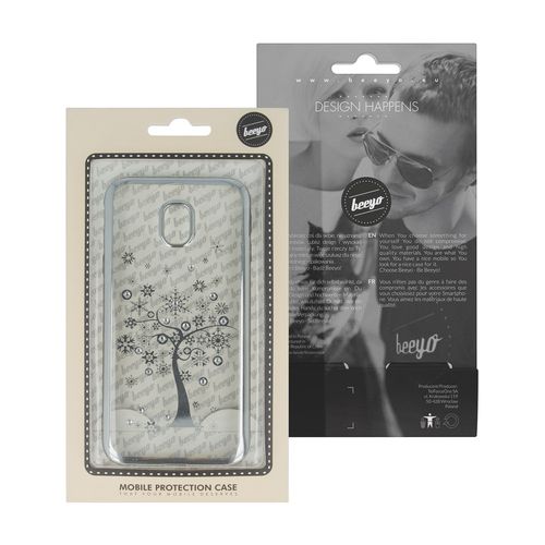 Nakładka Beeyo Diamond Tree do iPhone X srebrna na Arena.pl