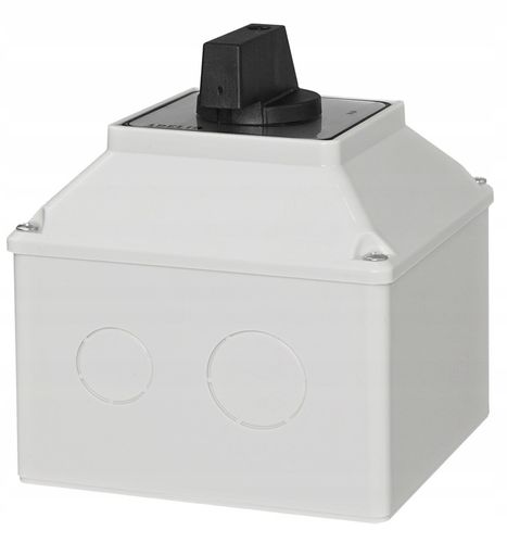 ŁĄCZNIK KRZYWKOWY L-0-P 32A 3P LEWO PRAWO W OBUDOWIE 110x110 3F IP65 na Arena.pl