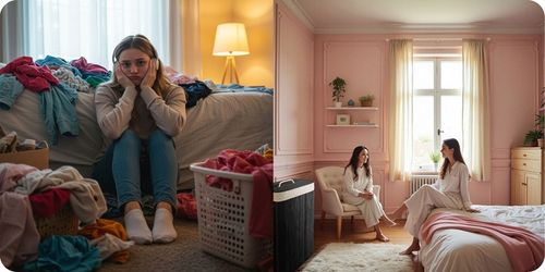 BAMBUSOWY KOSZ NA PRANIE BIELIZNĘ DUŻY POJEMNIK Z POKRYWĄ 72L na Arena.pl