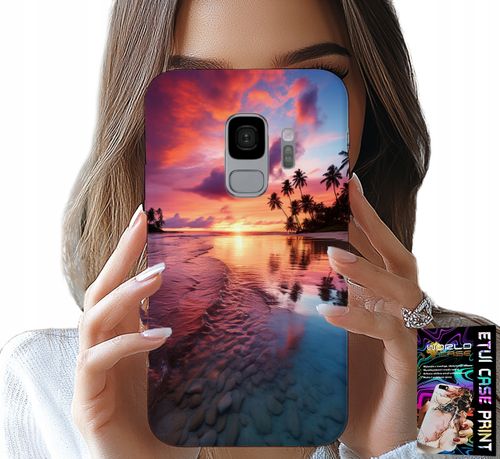 ETUI DO SAMSUNG GALAXY S9 - PLAŻA WAKACJE WYSPA PIĘKNE WIDOKI +FOLIA na Arena.pl