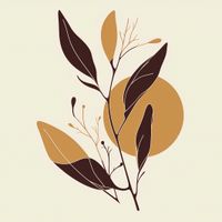 Plakat 40x40cm Elegancja Przerywista