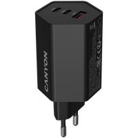 canyon ładowarka sieciowa hexagon 65 gan 65w 2xpd 1xqc eu czarna