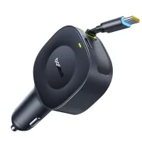 ładowarka samochodowa baseus primetrip vr2 30w ze zwijanym kablem