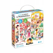 CzuCzu Puzzle Co robimy W przedszkolu dla dzieci 3+, 4+