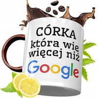 Kubek Bordowy Dla Córki Na Urodziny Prezent Z Nadrukiem Ze Zdjęciem