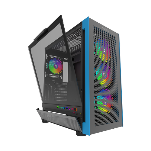 AQIRYS Obudowa do komputera SARGAS black na Arena.pl