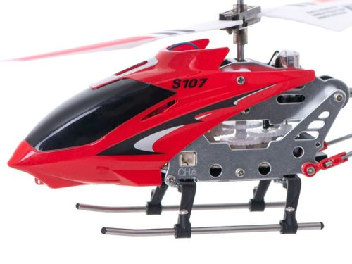 Helikopter RC SYMA S107G czerwony na Arena.pl