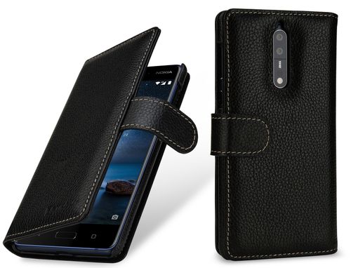 Stilgut Etui Nokia 8 - Talis, black na Arena.pl