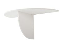 WISZĄCA PÓŁKA BIAŁY MAT NA ŚCIANE UROKLIWA PRAKTYCZNA NA WAZON