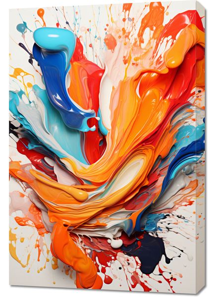 Obraz 60x90cm Taneczne Fale zdjęcie 1