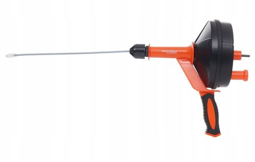 SPIRALA BĘBNOWA KANALIZACYJNA 6,00mm x 7,6 m DO UDRAŻNIANIA RUR - na Arena.pl