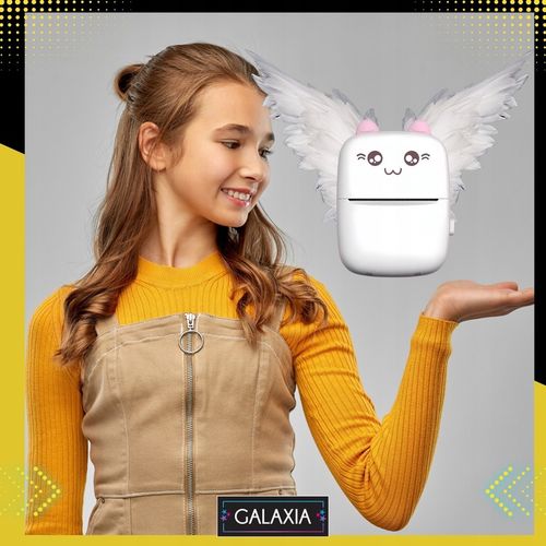 Mini Drukarka Termiczna DRUKUŚ ORYGINALNY Do Zdjęć Przenośna + 11 ROLEK na Arena.pl