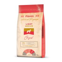 fitmin medium light 12kg - pełnoporcjowa karma dla dorosłych psów