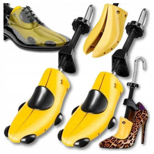 2x Regulowane prawidła do rozciągania butów obuwia 40-47 z nakładkami Para na Arena.pl