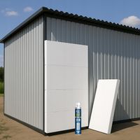 Pianoklej do styropianu blachy 750 ml piano klej xps eps pianka + pistolet