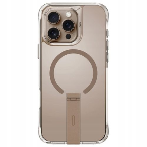 Etui UNIQ Eleva with Vertica Stand Apple iPhone 16 Pro złoty na Arena.pl