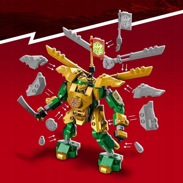 LEGO Ninjago Starcie Lloyda z Mechem EVO 71781 zdjęcie 3