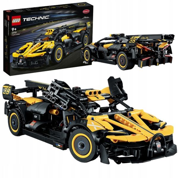 LEGO TECHNIC 42151 SAMOCHÓD WYŚCIGOWY BOLID BUGATTI AUTO SPORTOWE SPEED zdjęcie 6