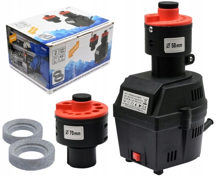 OSTRZAŁKA DO WIERTEŁ 3-16 MM ADAPTER 2X KAMIEŃ zdjęcie 11