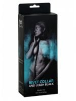 black collar with leash