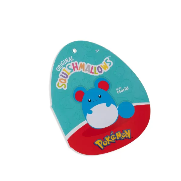 POKEMON  Squishmallows Marill, pluszak, 25 cm zdjęcie 8