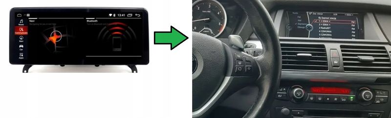 RADIO NAWIGACJA BMW X5 X6 E70 E71 2007-2010 ANDROID pod system CCC zdjęcie 3