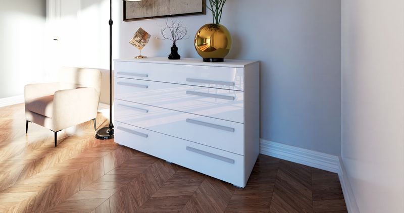 KOMODA z 4 szufladami 120cm zdjęcie 5
