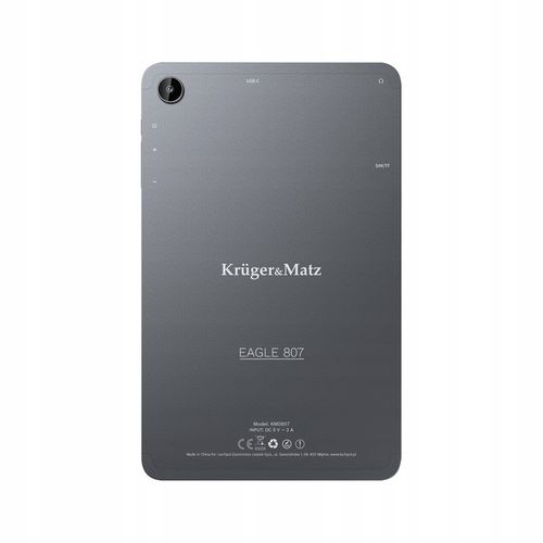 Tablet Kruger&Matz 8,4" EAGLE 807 4/64GB GPS USB-C LTE Android 13 na Arena.pl