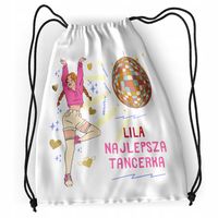 Plecak Sportowy Szkolny Dla Lilii Worek Torba Z Nadrukiem Ze Zdjęciem