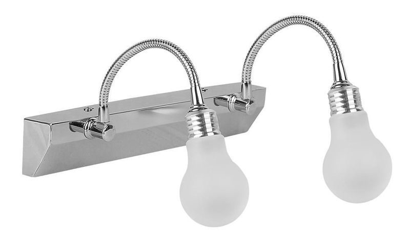 Acrylic LED # # kinkiet 2x2W LED chrom biały zdjęcie 1