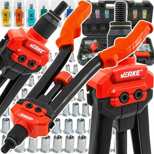 NITOWNICA RĘCZNA DO NITONAKRĘTEK NITÓW M3 - M12 ZESTAW DO NITOWANIA na Arena.pl