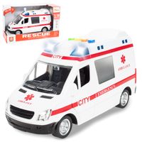 Auto Ambulans Karetka z dźwiękiem i światłem 1:16