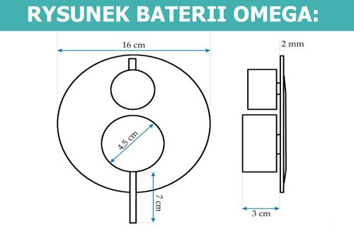 Bateria podtynkowa NOTTE 3 na Arena.pl