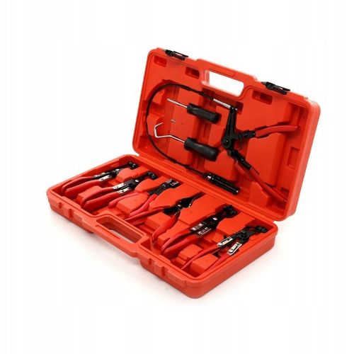 SZCZYPCE DO OPASEK ZACISKOWYCH ZESTAW 9 ELEMENTÓW OSŁON SZCZYPIEC CLICK-R na Arena.pl