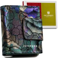 portfel damski skórzany ptn 42329-md green