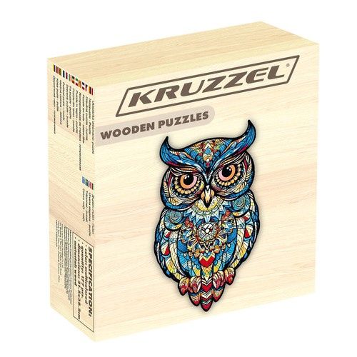 Układanka Drewniana- Puzzle Kruzzel 24551 na Arena.pl