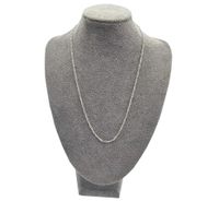 Łańcuszek srebrny damski 925 singapur 45 cm