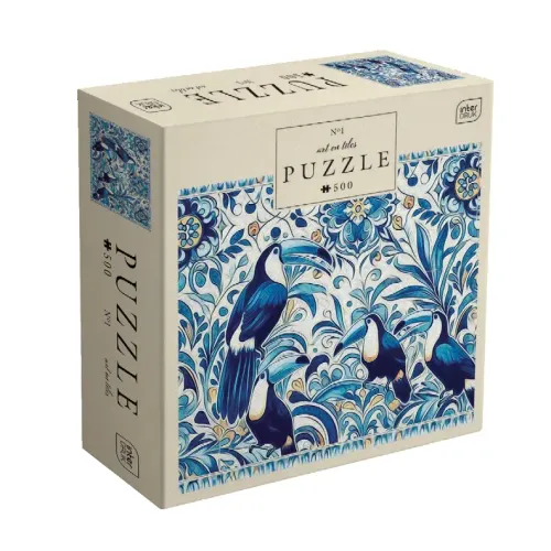 Puzzle 500 elementów. Art on Tiles 1 na Arena.pl