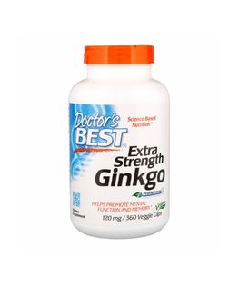 Extra Strength Ginkgo - 120mg - 360 vcaps Doctor's Best