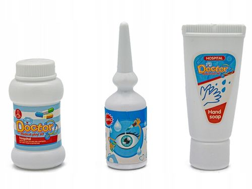 WÓZEK LEKARSKI Mały Doktor Z Akcesoriami Czerwony na Arena.pl