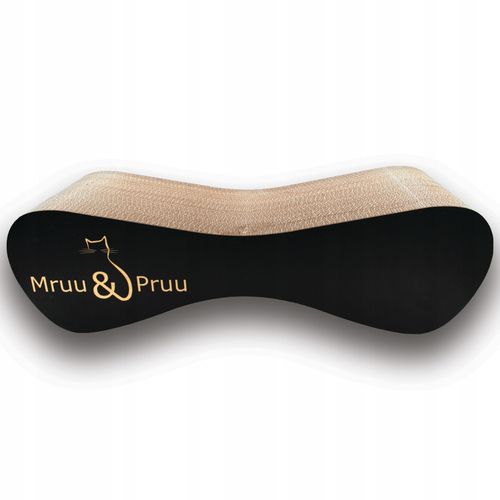 Drapak dla kota MIMI | czarny | 70x23x24 cm | MruuPruu na Arena.pl